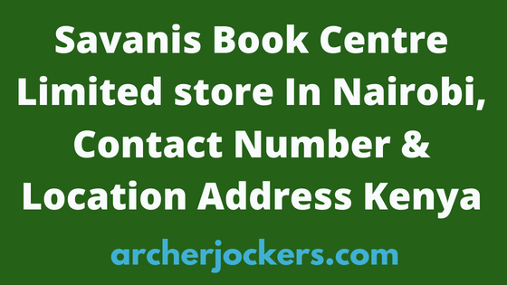 Savanis Book Centre Limited